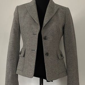 MICHAEL Michael Kors grey tweed blazer